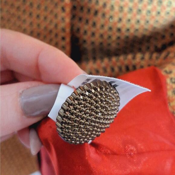 Retro Penny Lane Coat Merona Fur Collar 60s Style Mod Wool Blend Women's Small - Picture 10 of 15